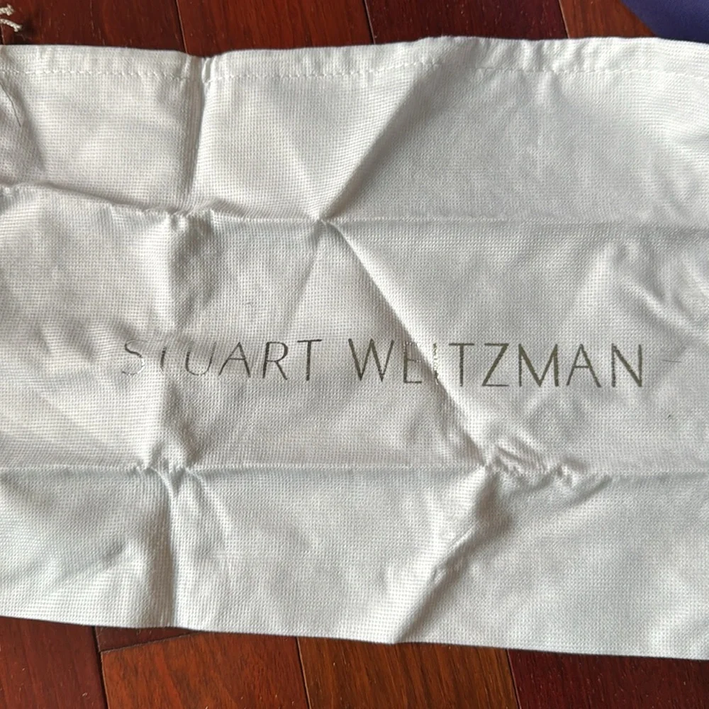 Stuart Weitzman Real Deal black patent platform healed sandal - Picture 11 of 12